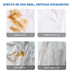 Quitamanchas de aceite resistente para ropa