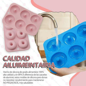 Molde de Silicona para Donuts