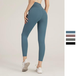 Pantalones de yoga de cintura alta y pantalones de secado rápido