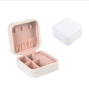 Caja de almacenamiento de joyería multicapa portátil