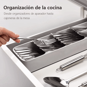 Organizador de los Cubiertos en Cocina