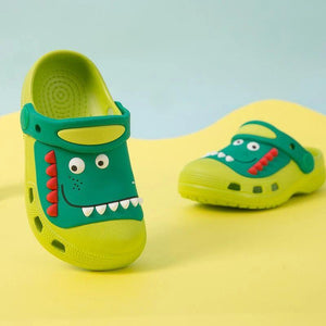 Zapatos con Agujeros de Dinosaurio para Niños