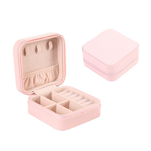 Caja de almacenamiento de joyería multicapa portátil