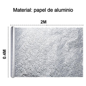 Etiqueta de Aluminio, Resistente al Aceite y Agua