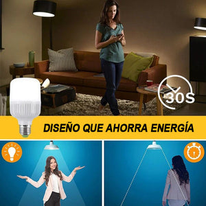 Lámpara LED con sensor de movimiento automático