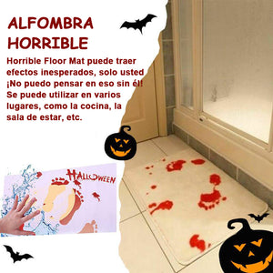 Alfombra de baño sangrienta de Halloween