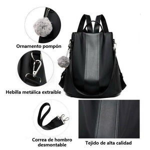 BOLSO DOBLE DE HOMBRO EN ACERO ANTIRROBO