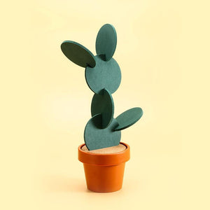 Posavasos antideslizante de cactus creativo