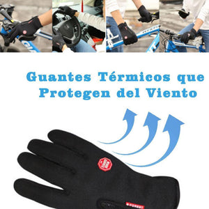 Pantalla Táctil de Cortaviento Guantes Cálida