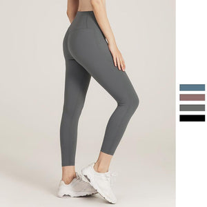 Pantalones de yoga de cintura alta y pantalones de secado rápido