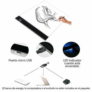 Tableta LED de Pintura de Diamante