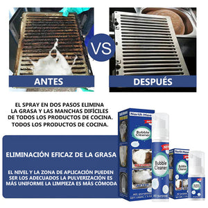 Limpiador espumoso para manchas de aceite difíciles