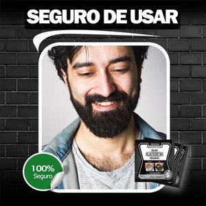 Champú oscurecedor natural para barba