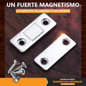 Topes de Puerta Magnéticos Invisibles Ultrafinos