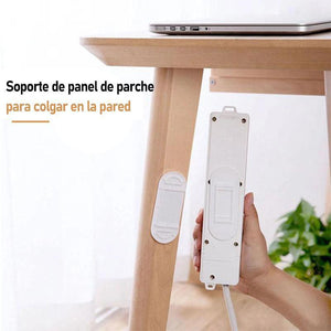 Soporte de Panel de Parche para Colgar en la Pared sin Perforaciones (3 Piezas)