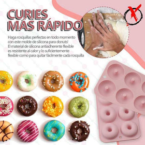 Molde de Silicona para Donuts