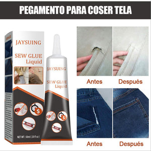 Pegamento reparador de telas