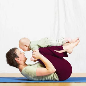 Pantalones deportivos de yoga de pierna ancha con bolsillos