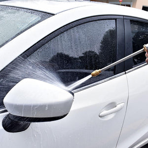 Juego de Pistola de Agua de Presión Alta para Lavado de Autos (con una botella de espuma)