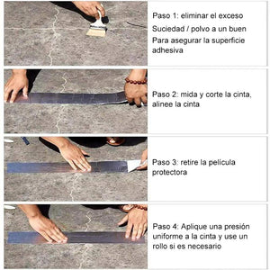 Cinta Impermeable de Aluminio