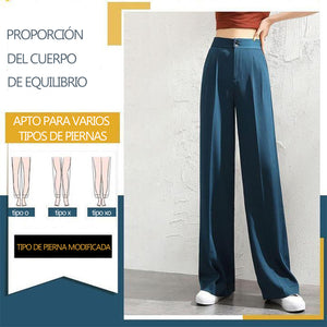 Pantalones sueltos casuales de longitud completa para mujer