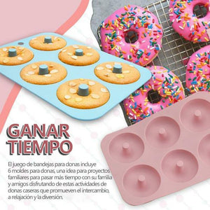 Molde de Silicona para Donuts