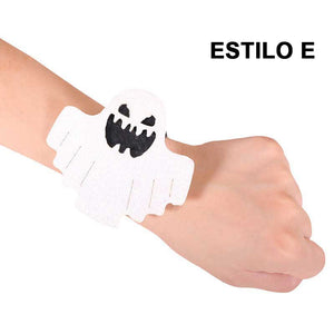 Pulsera de Halloween 2 piezas (compre uno obtenga uno gratis)