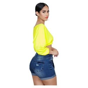 Shorts de mezclilla