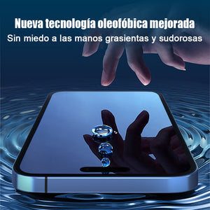 Para iPhone Lámina antipolvo y antirreflectante + herramienta para lámina antipolvo