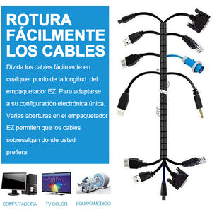 Manguitos de acabado para cables de datos