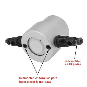 Cortador Doble de Hoja de Metal del 360 Grados