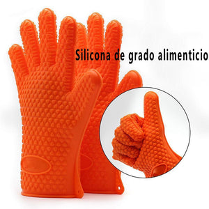 Guantes de Silicona Antideslizantes y Resistentes al Calor