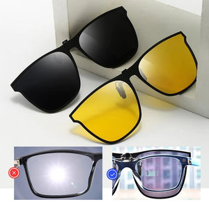 Nuevas gafas de sol abatibles polarizadas con clip