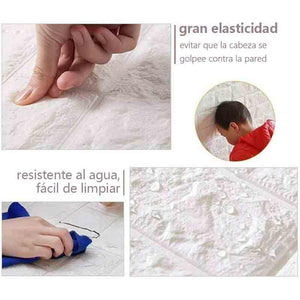 Paneles de Pared 3D Papel Tapiz para Despegar y Pegar