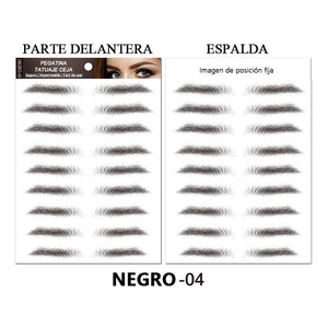 Pegatinas de cejas de simulación