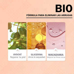 Bálsamo hidratante antiarrugas para la piel