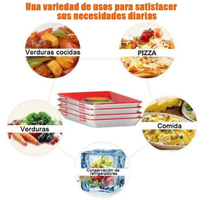 La Bandeja Creativa para la Conservación de Alimentos