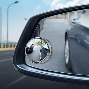 Espejos redondos pequeños con rotación de 360 ° para automóvil (2 piezas)