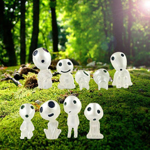 Figuras en Miniatura Luminosas de Fantasmas de Jardín