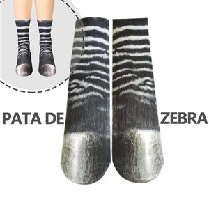 Calcetines Flurry 3D Patas de Animal-UN TAMAÑO PARA TODOS