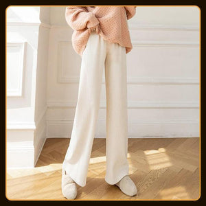 Pantalones de invierno gruesos para mujer