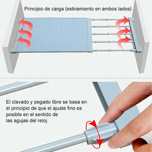 Tabique Retráctil para Guardarropas Retráctiles