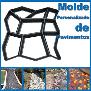 Molde para Cemento,  Hormigón, Hacer Pavimentos