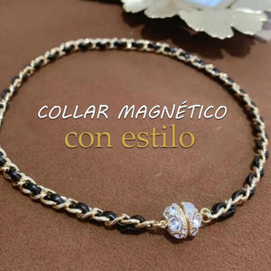 Elegante collar magnético