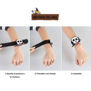 Pulsera de Halloween 2 piezas (compre uno obtenga uno gratis)