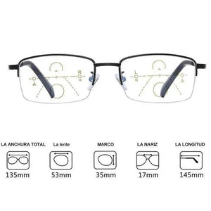 Gafas Progresivas de Titanio para Lectura de Uso dual Lejano y Cercano