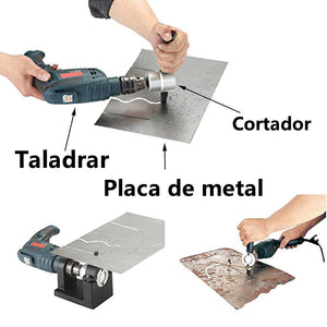 Cortador Doble de Hoja de Metal del 360 Grados