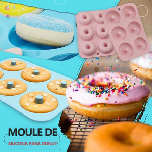 Molde de Silicona para Donuts